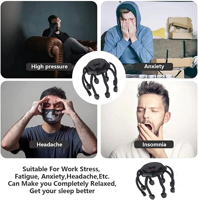 360° Pro Relax Head Massager